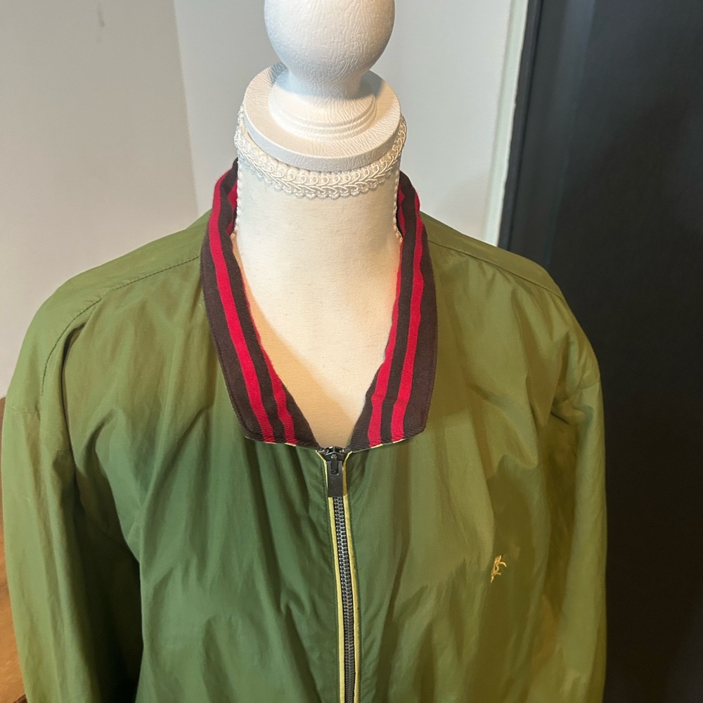 Original Penguin Olive Windbreaker